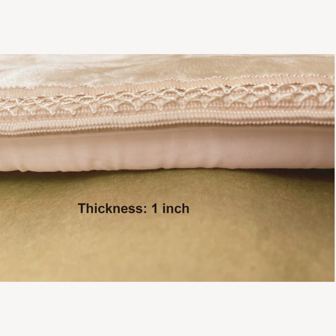 Al Shifa Memory Foam Prayer Mat/ Jai Namaz – Beige
