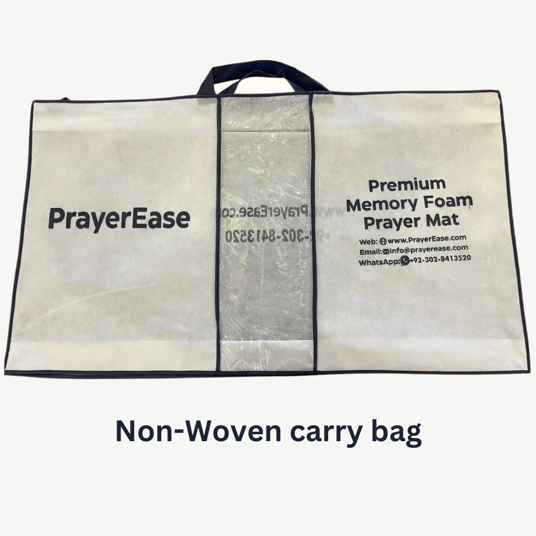 Kaaba Door Ortho Memory Foam Prayer Mat (Jai Namaz)