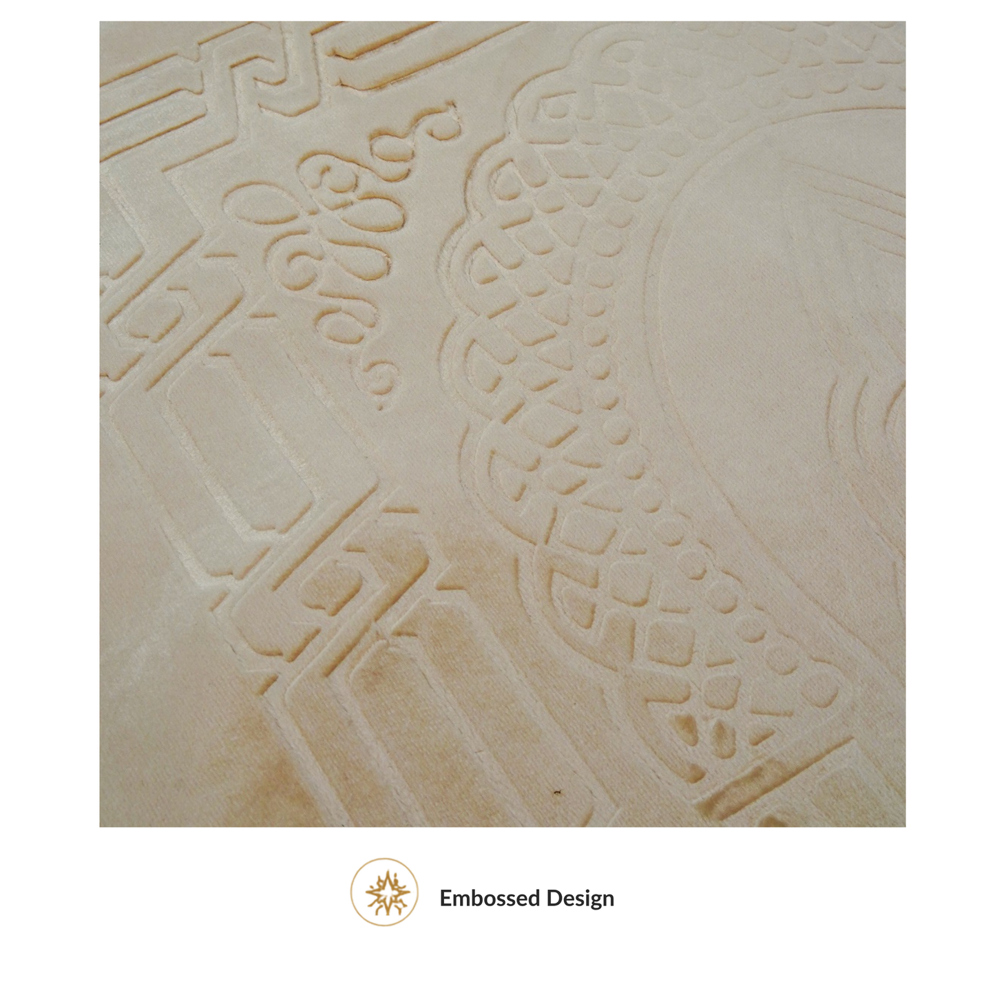 Al Shifa Ortho Memory Foam Prayer Mat (Jai Namaz) – Beige