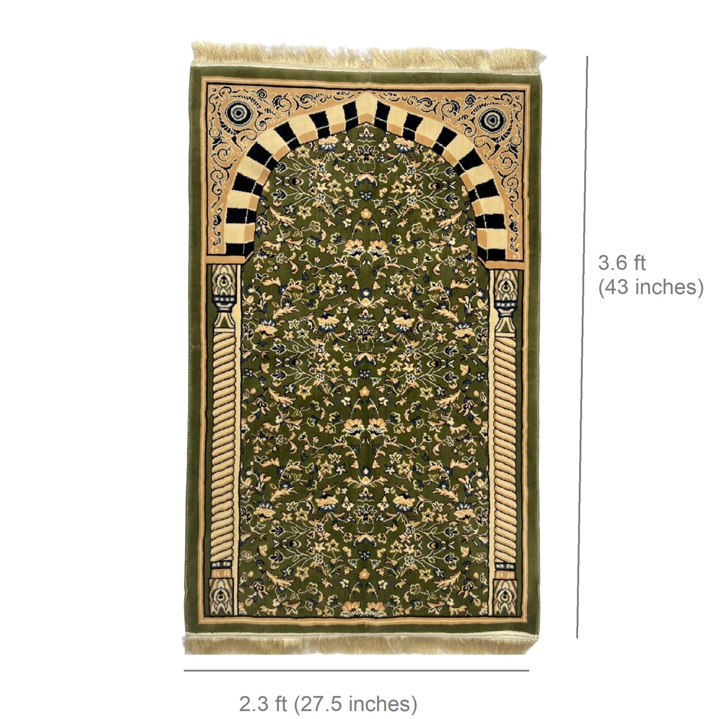 Al Rawda Ortho Memory Foam Prayer Mat/ Jai Namaz