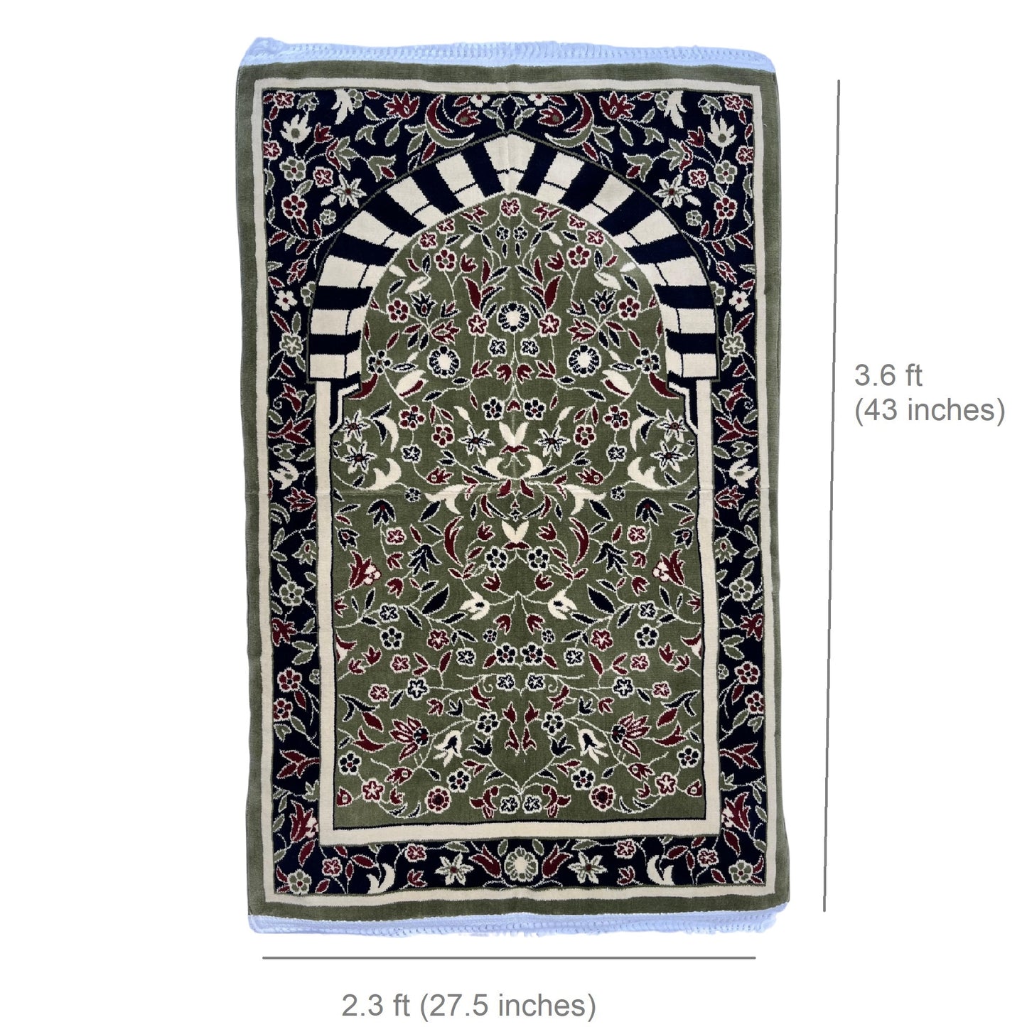 Al Rawda Al Sharifah Ortho Memory Foam Prayer Mat/ Jai Namaz