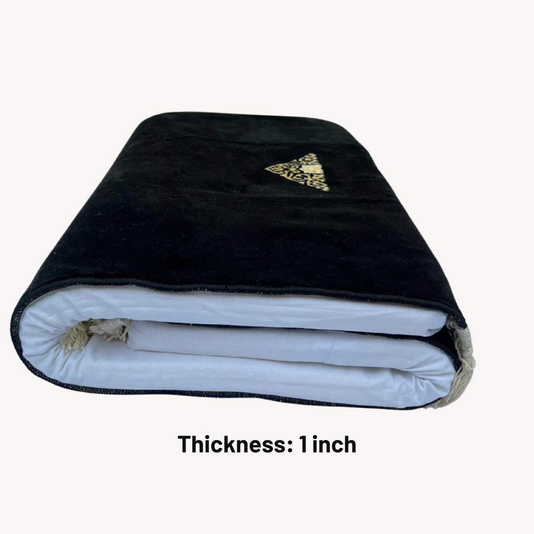 Astar Al Kaaba Memory Foam Prayer Mat/ Jai Namaz