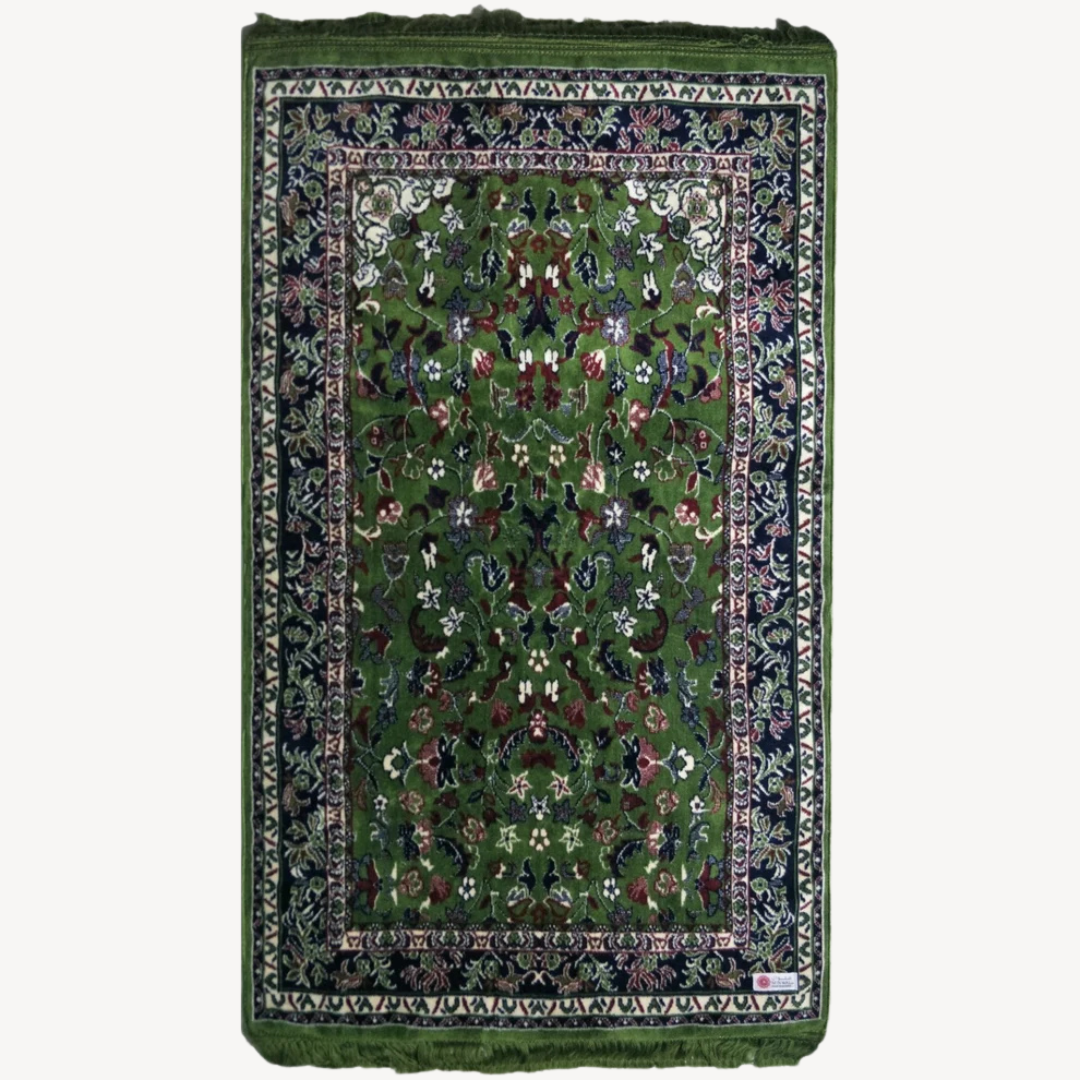Al Haram Ortho Memory Foam Prayer Mat (Jai Namaz) - Green
